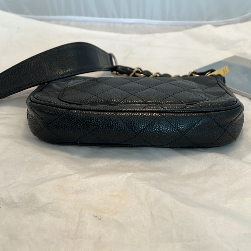 CHANEL Caviar Timeless Pochette - Picture 12 of 16